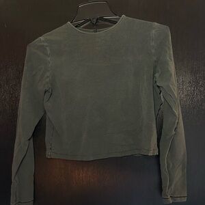 SKIMS Fits Everybody Black Long Sleeve